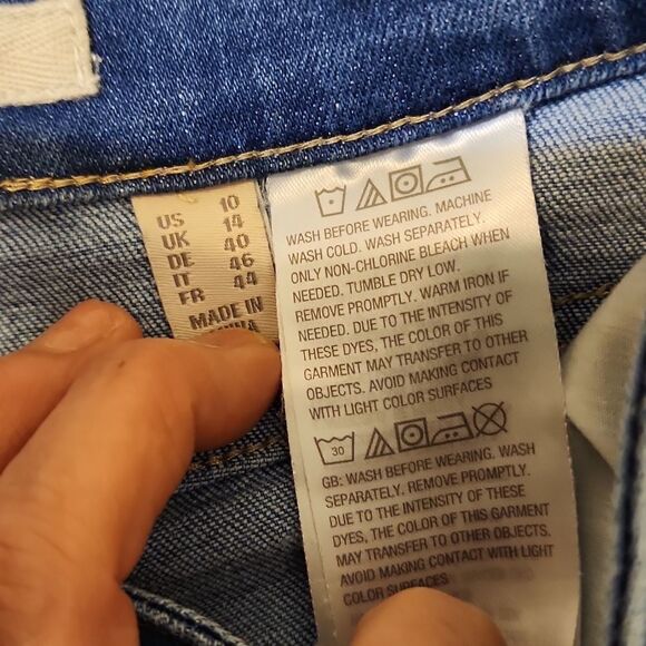 LOGO LORI Goldstein jeans size 10 - Picture 8 of 9